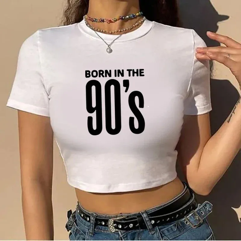 2000s Y2k 1989 Custom Crop Top I Love Taylor Grunge Crop Top