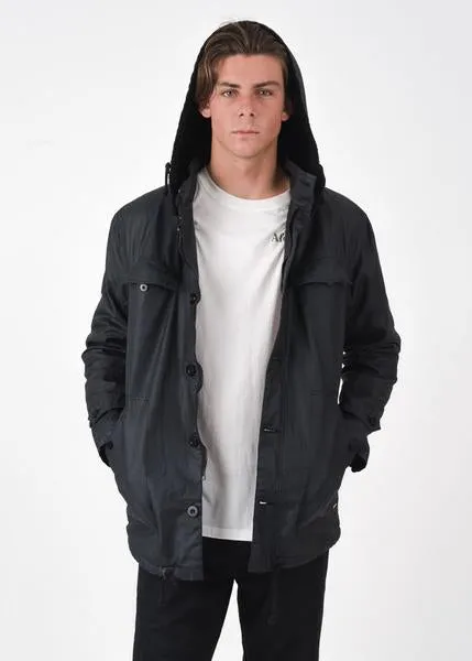 Afends Mens Guerilla War - Military Jacket