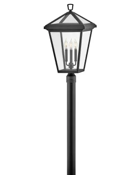 Alford Place LED Post Top or Pier Mount in Museum Black