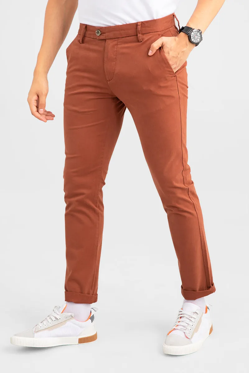 All-Day Rustic Orange Chino