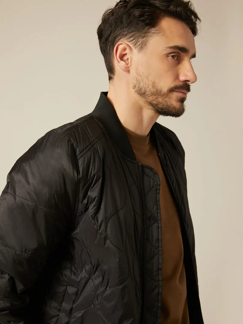 Alpha L-2B Quilted Bomber Jacket