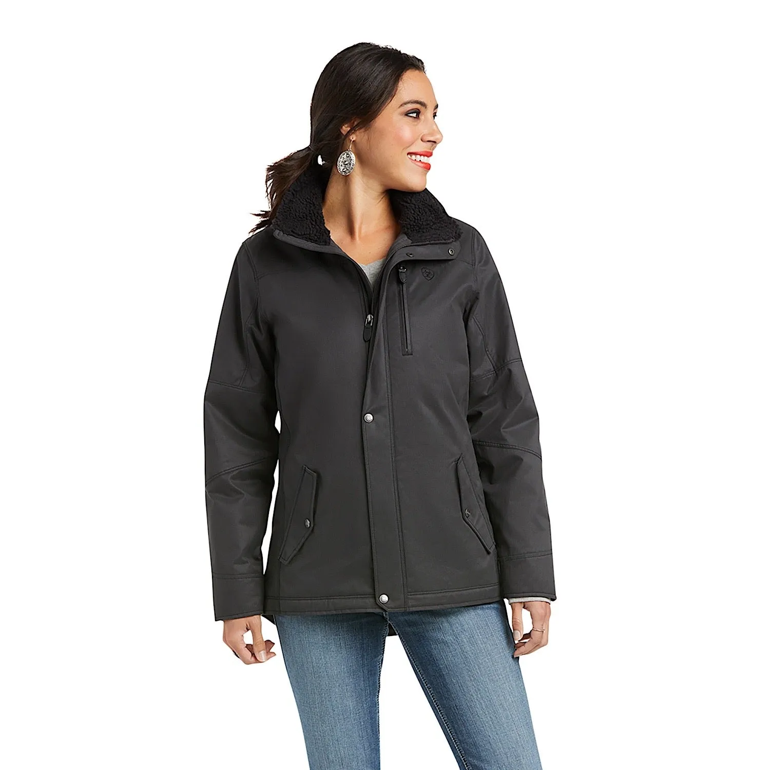 Ariat Women's REAL Grizzly Jacket Phantom