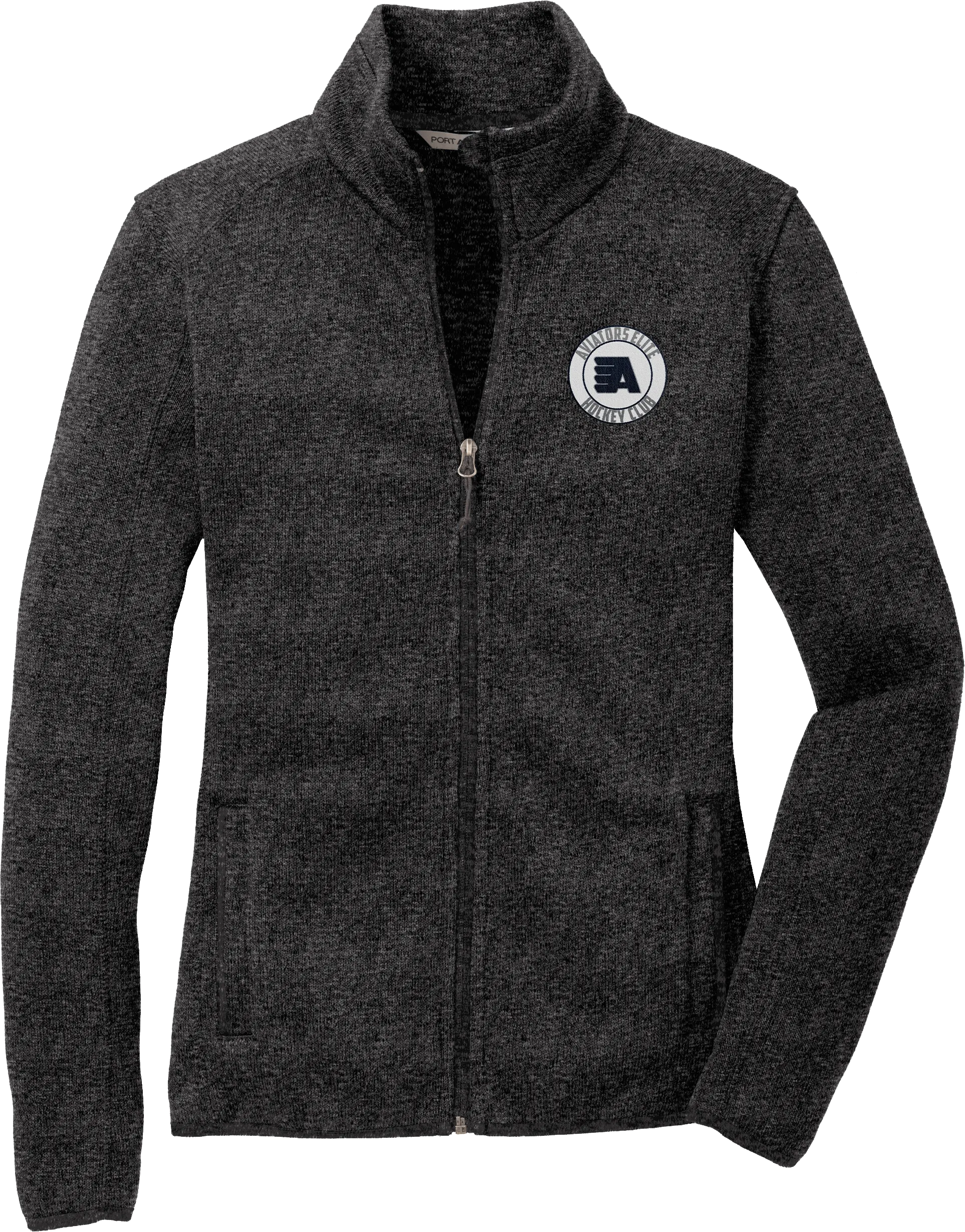 Aspen Aviators Ladies Sweater Fleece Jacket