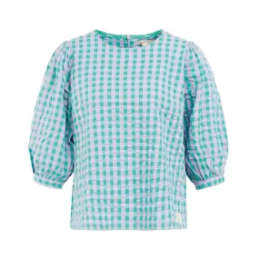 Barbour Geranium Top In Multi