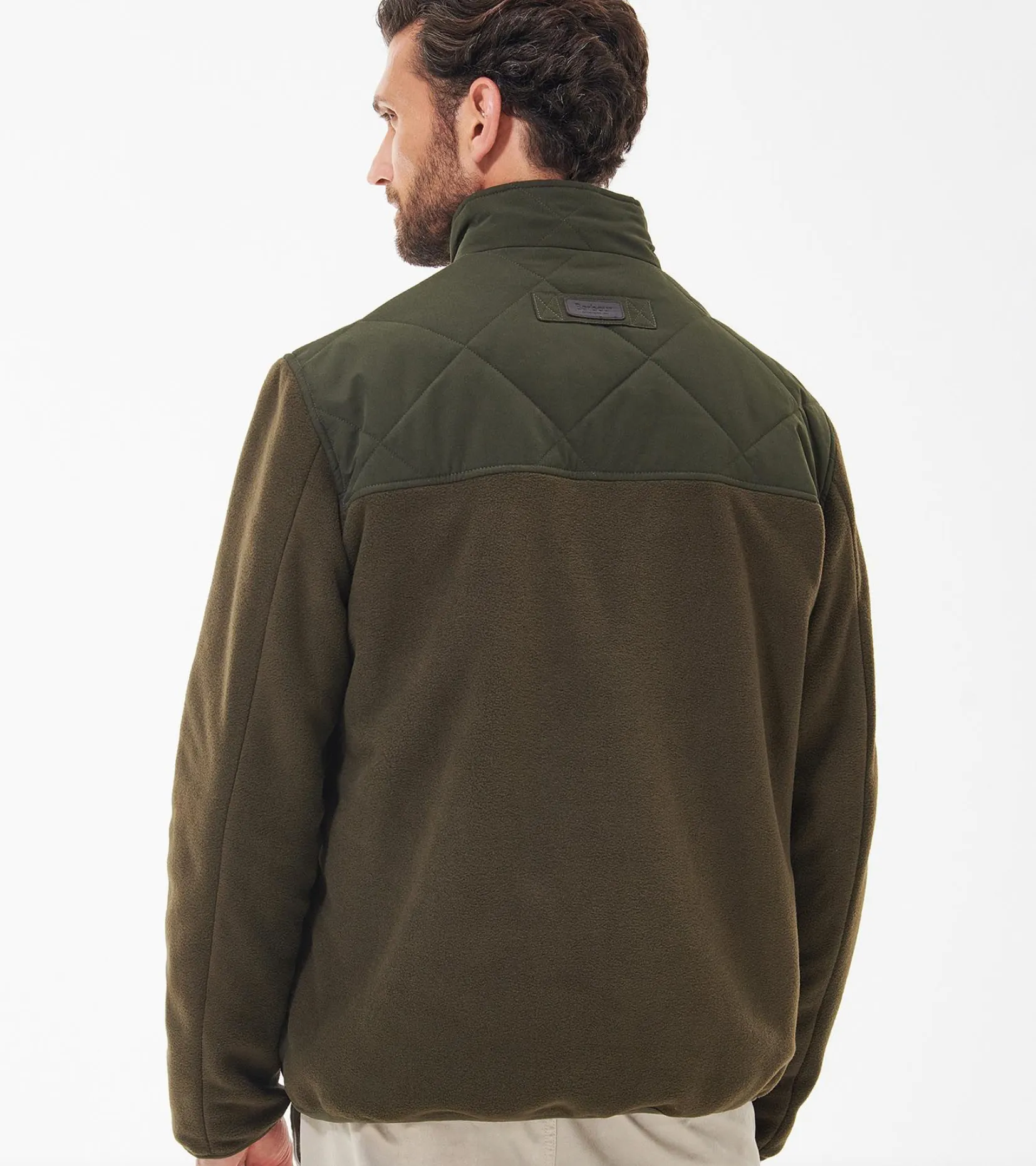 BARBOUR Hybrid Fleece Olive