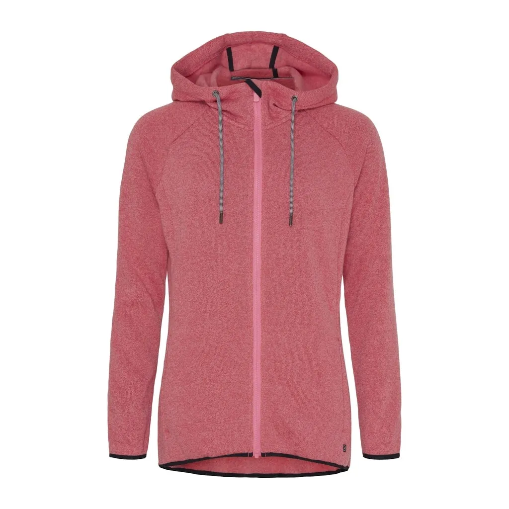 Bea Fleece Zip Jacket - Calypso Coral