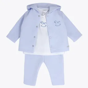 blues baby - 3 piece outfit, jacket, trousers and top, BB0542