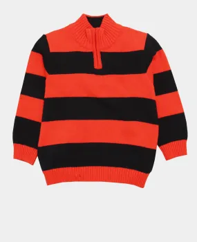 Boys Mock Neck Sweater