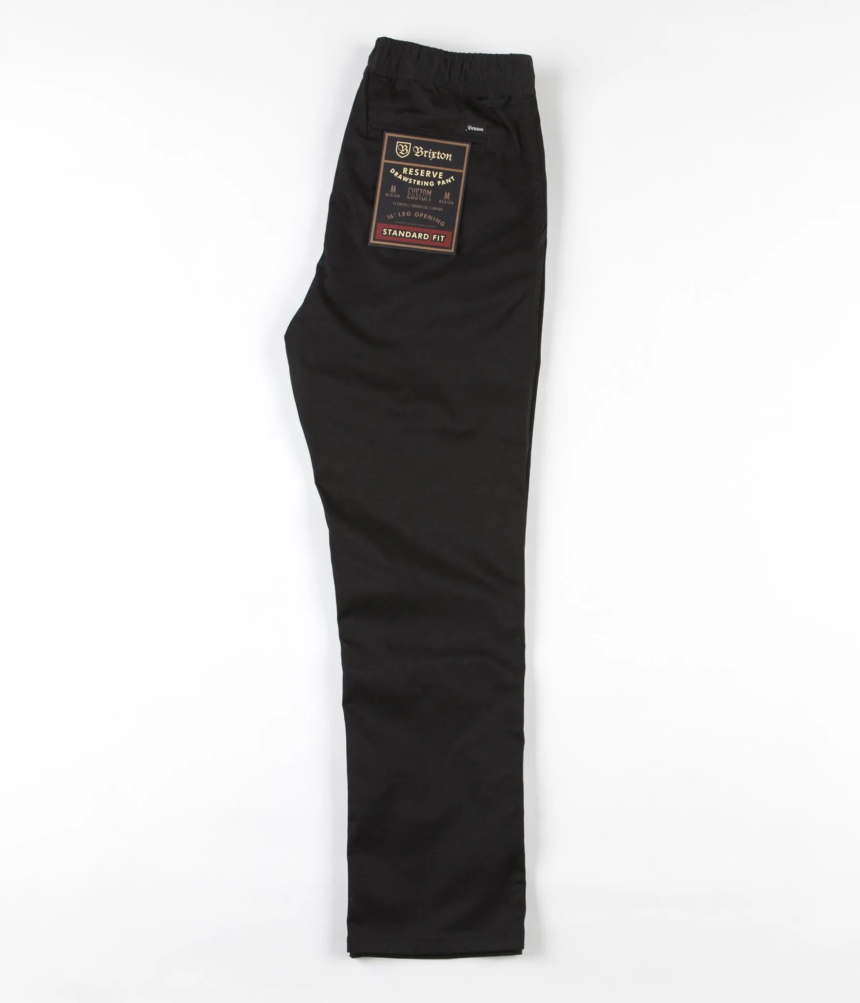 Brixton Reserve Drawstring Sweatpants - Black