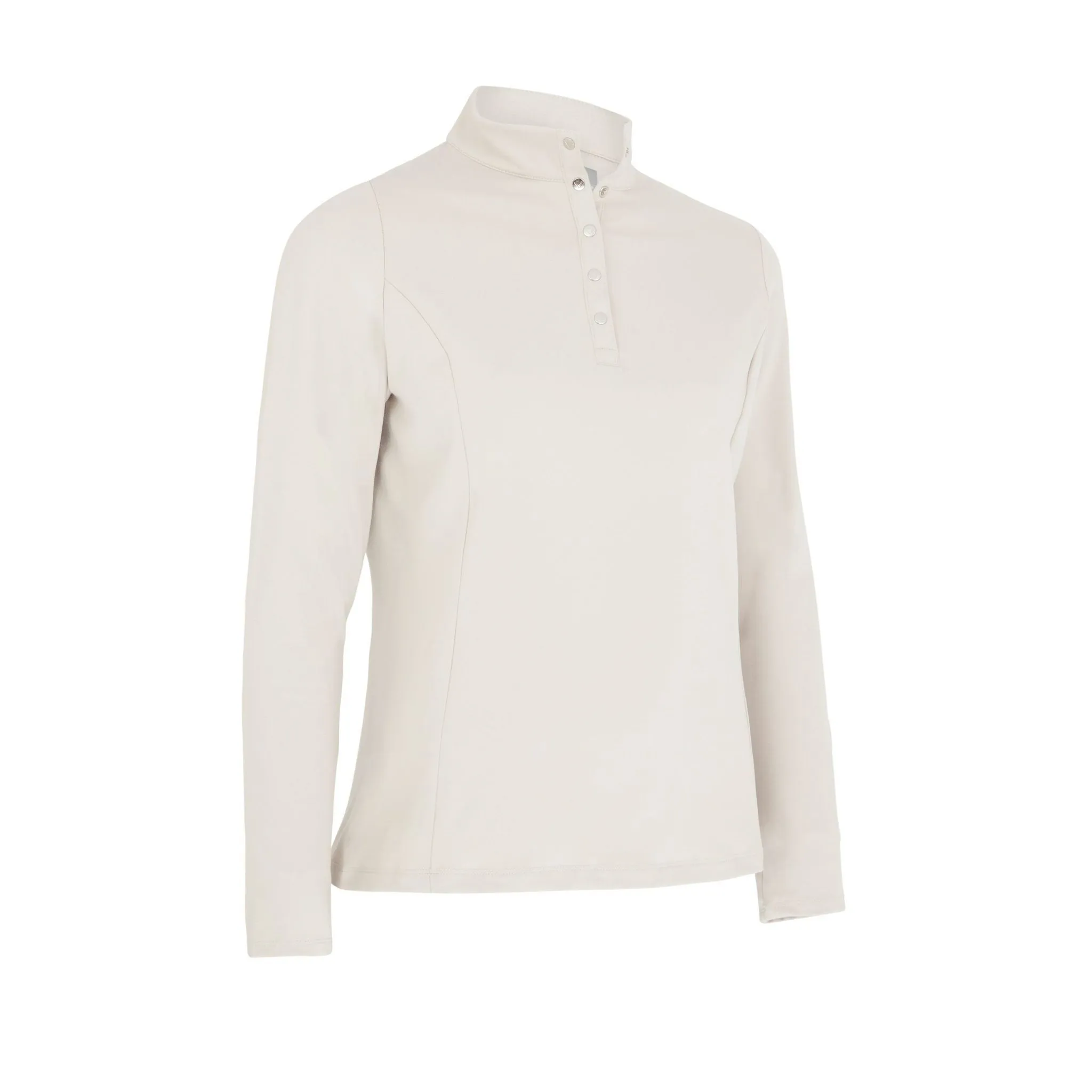 Callaway Thermal Fleece Jersey Langarm-Polo Damen