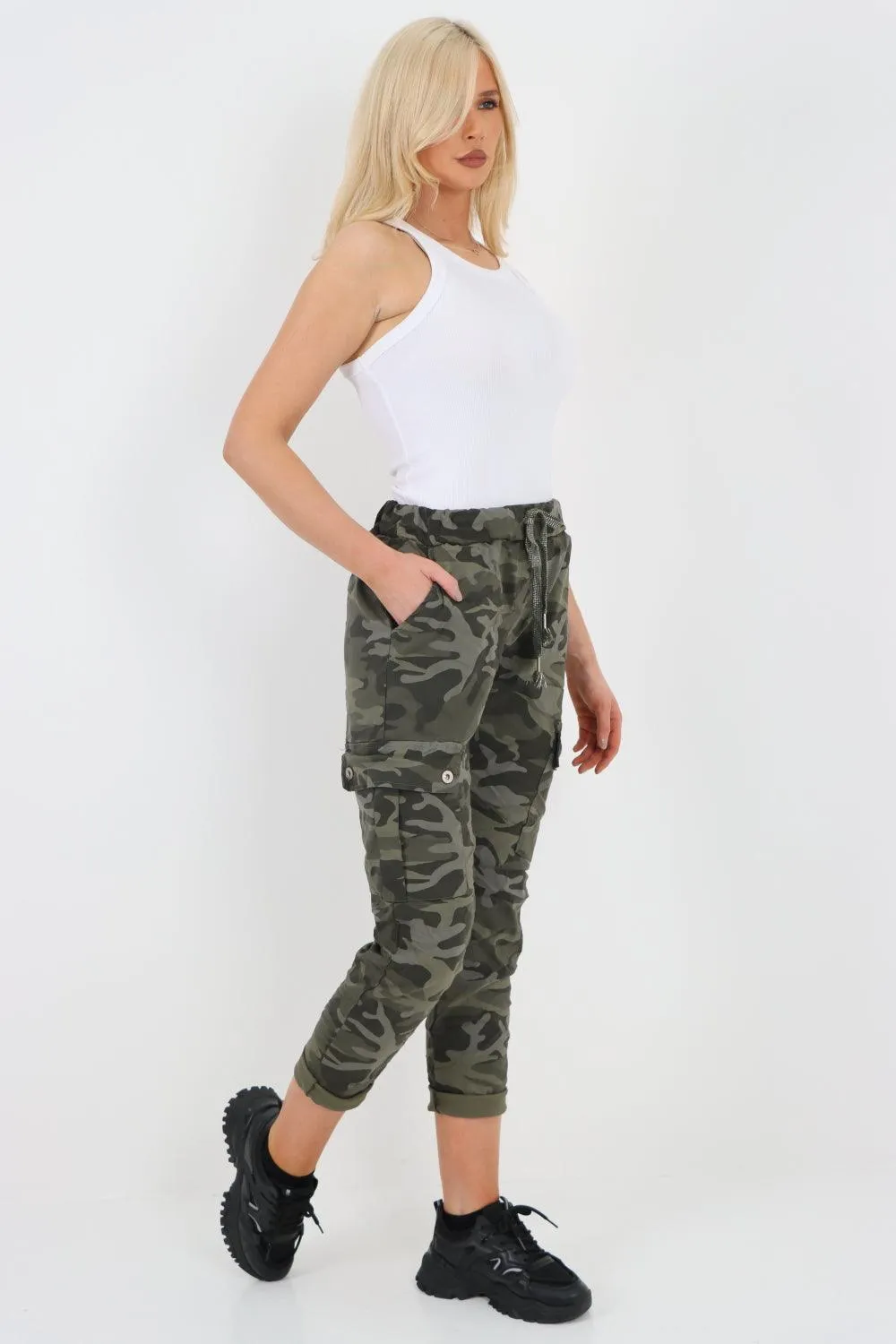 Camouflage Cargo Magic Trouser