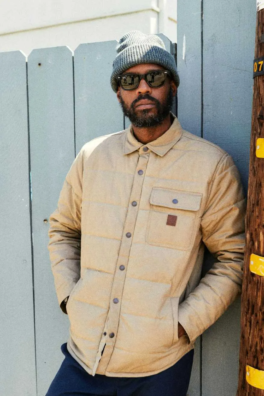 Cass Waxed Canvas Jacket - Oatmeal