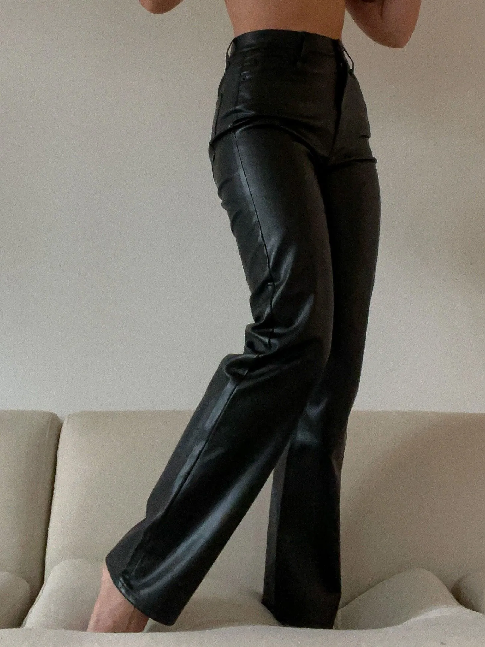 Cassie Leather Pant by Pistola