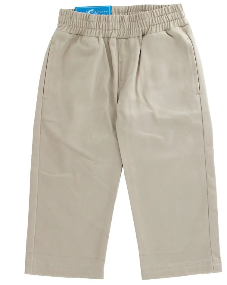 Charlie Chino Khaki Pull On Pant