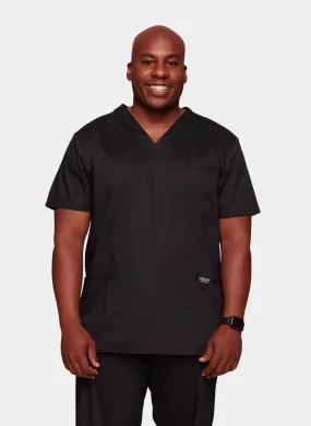 Cherokee WW Revolution Men-s V-Neck Scrub Top WWE670 - Black