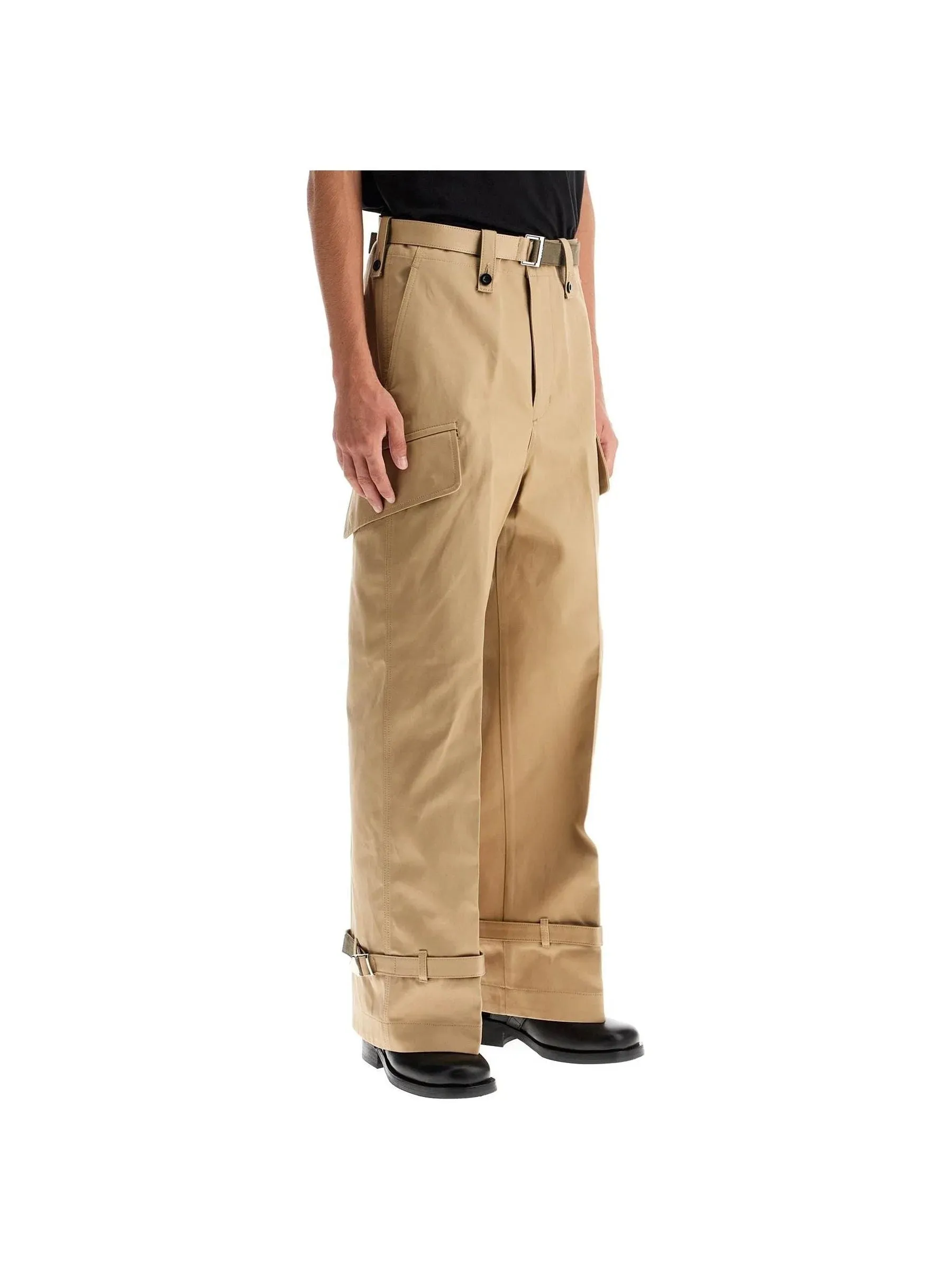 Chino Straight-Leg Pants