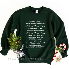 Christmas Song Friends Sweatshirt