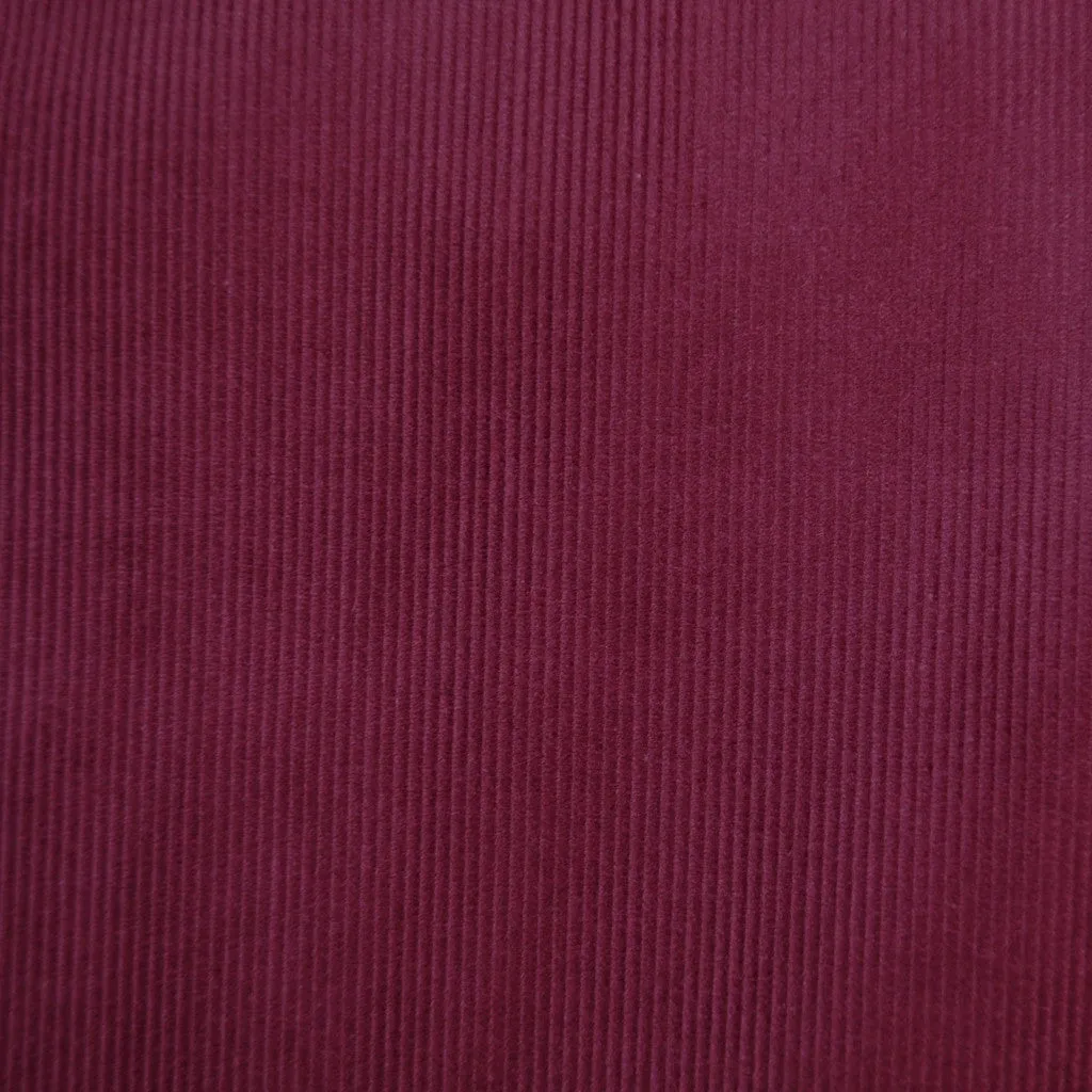 Classic Mid Wale Corduroy Solid Merlot—Preorder