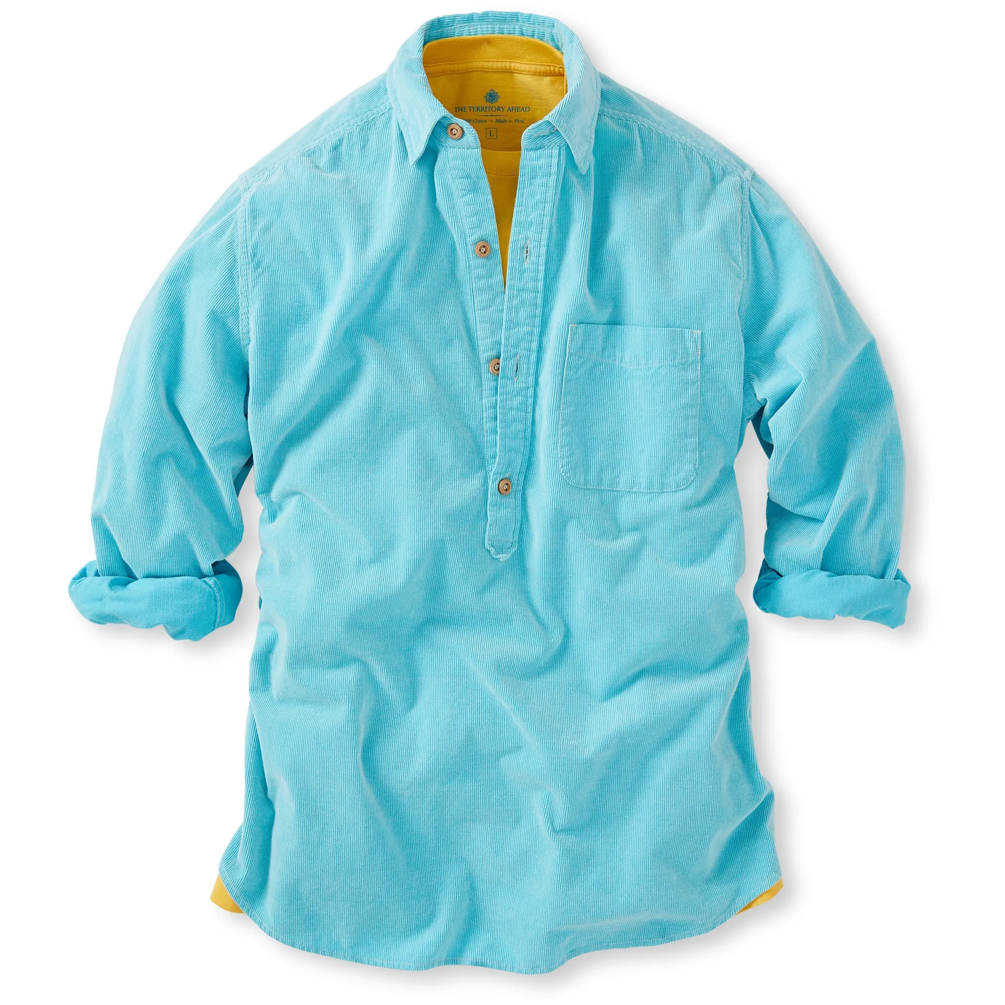 Coral Beach Corduroy Popover