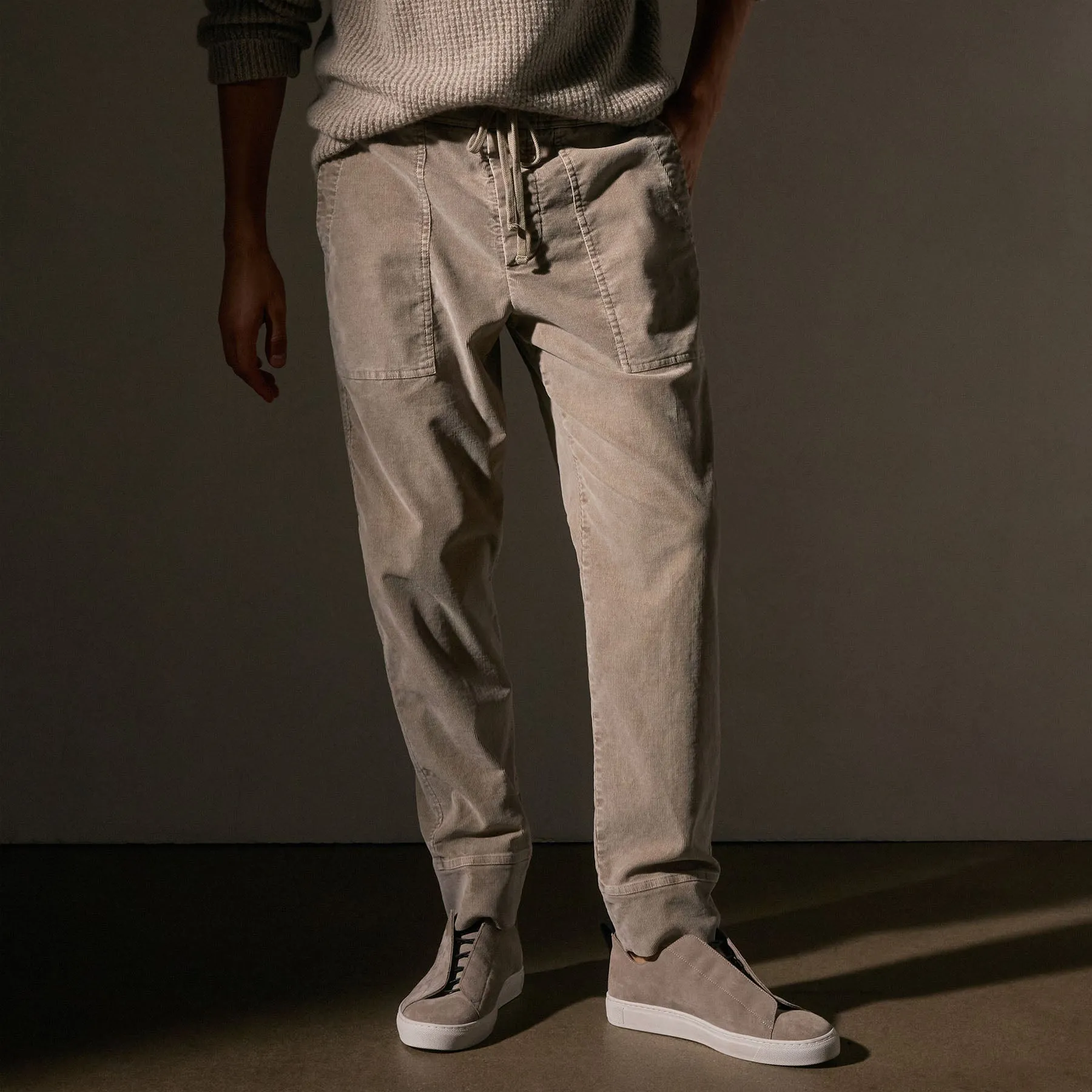 Corduroy Utility Pant - Light Tan Pigment