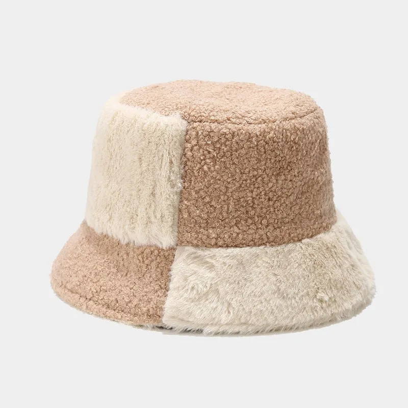 Cozy Chic Patchwork Bucket Hat