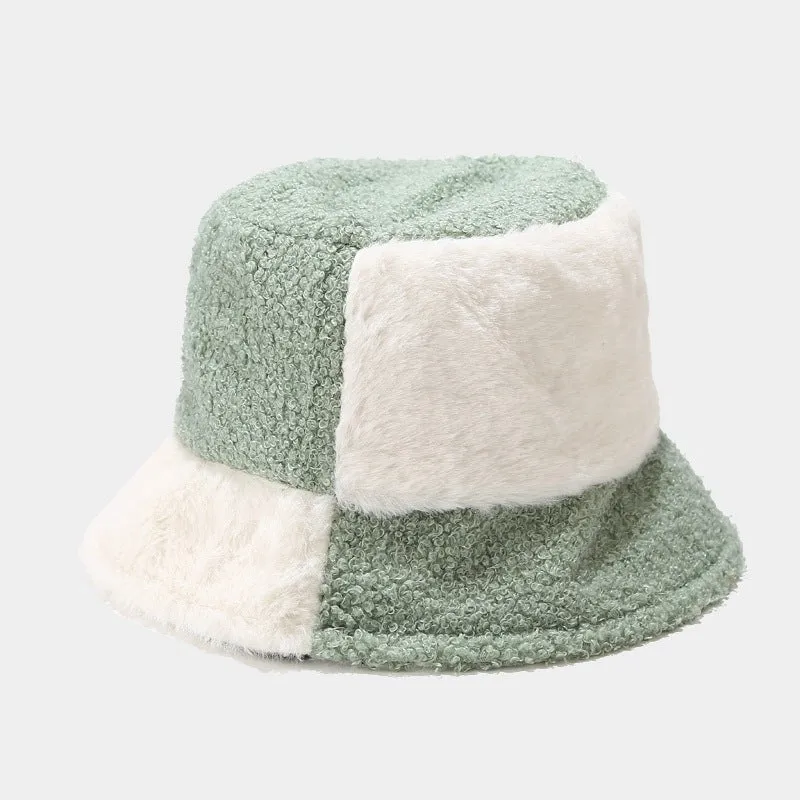 Cozy Chic Patchwork Bucket Hat