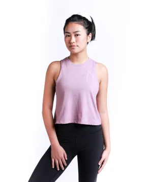 CRU Orchard Racerback Cropped Tank