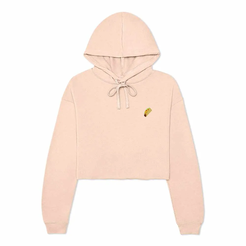 Dalix Taco Cropped Hoodie