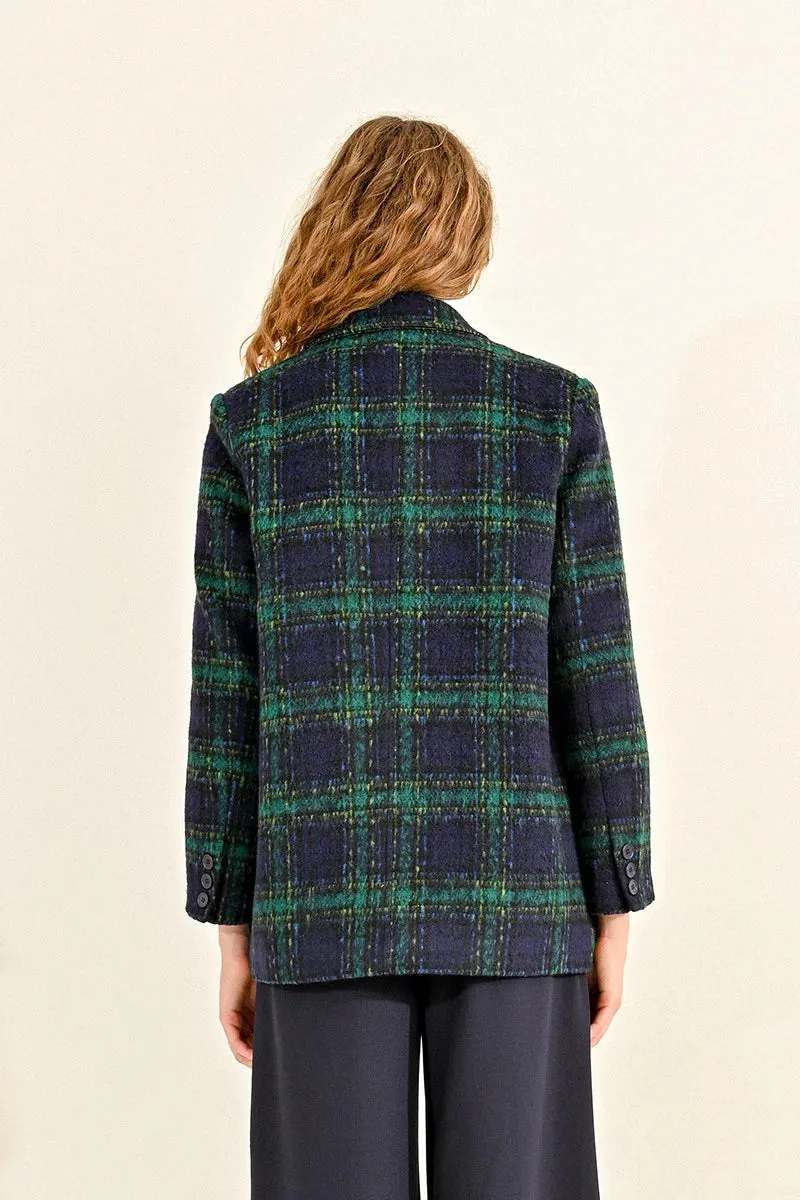 Davis Plaid Brushed Jacket