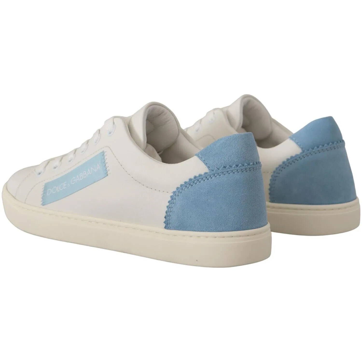 Dolce & Gabbana Exquisite Italian Leather Low-Top Sneakers