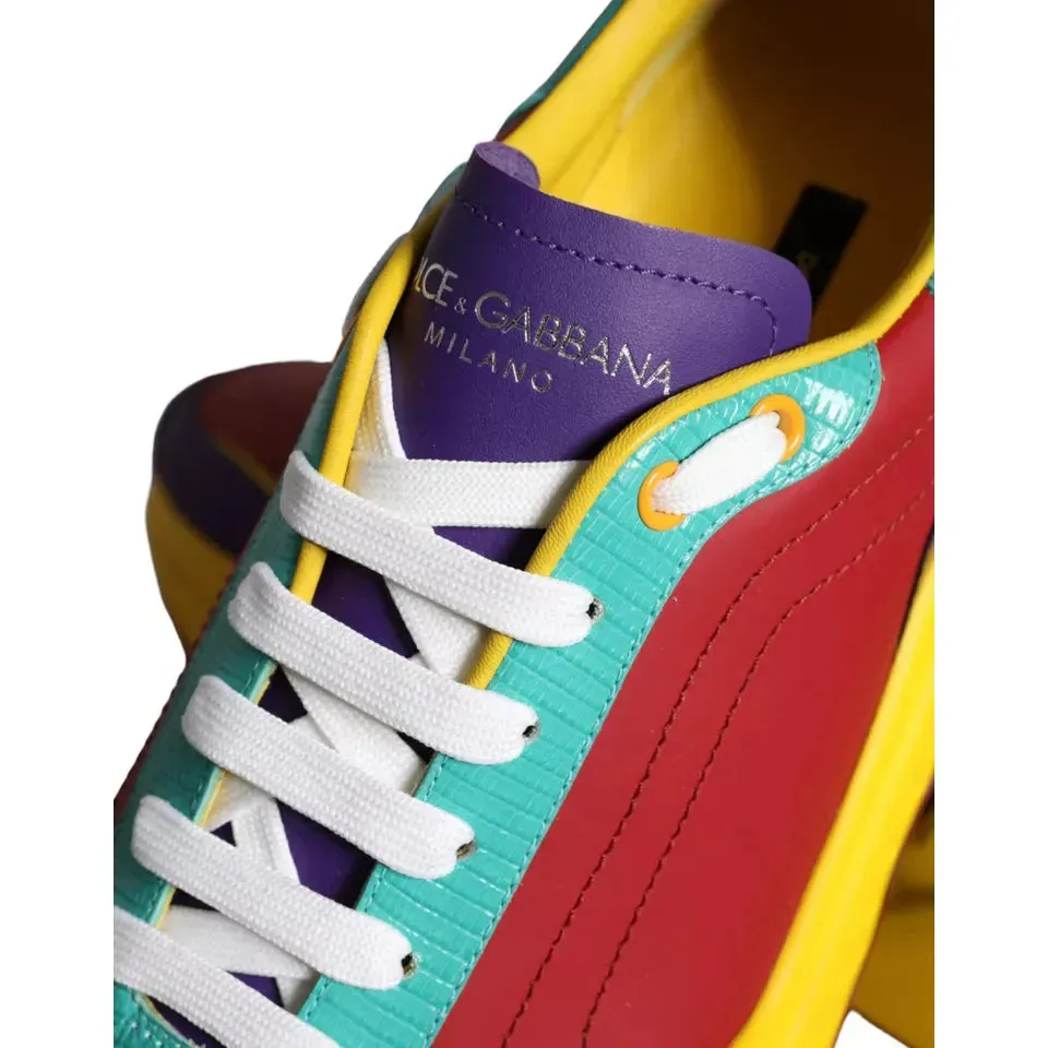 Dolce & Gabbana Multicolor Daymaster Low Top Sneakers Shoes