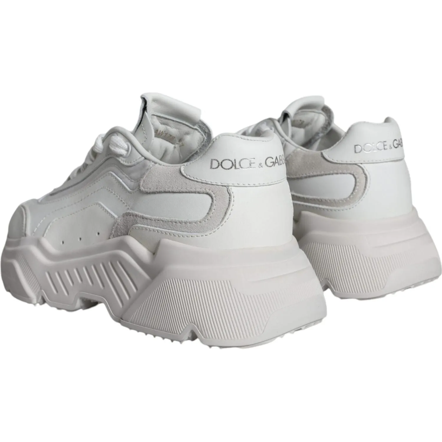 Dolce & Gabbana White Daymaster Low Top Sneakers Shoes