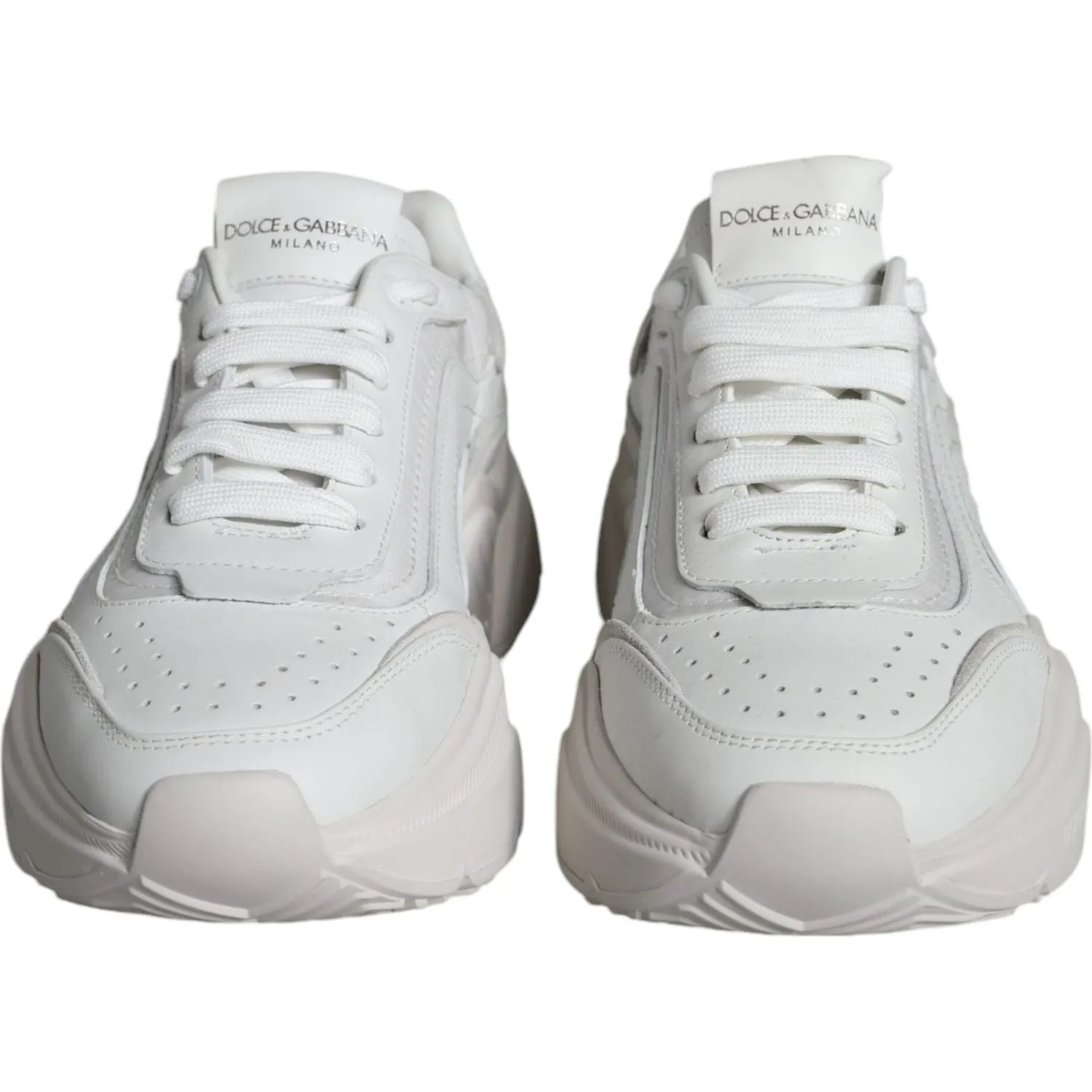 Dolce & Gabbana White Daymaster Low Top Sneakers Shoes