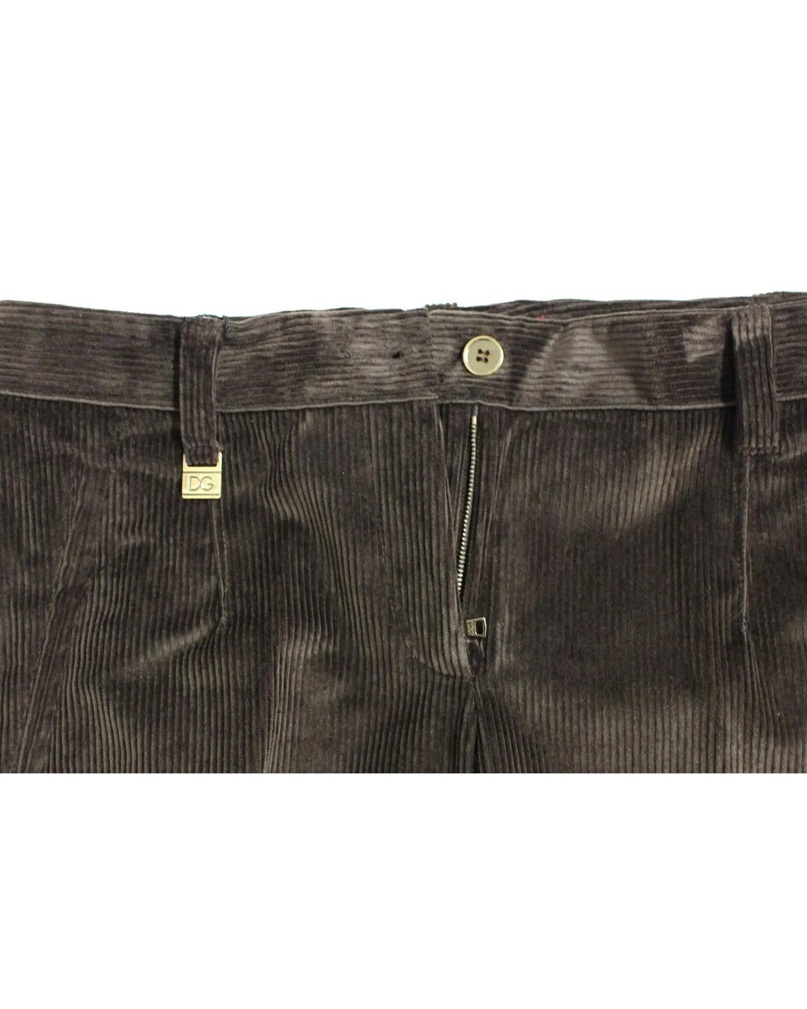 Dolce & Gabbana Women's Brown Corduroy Pants