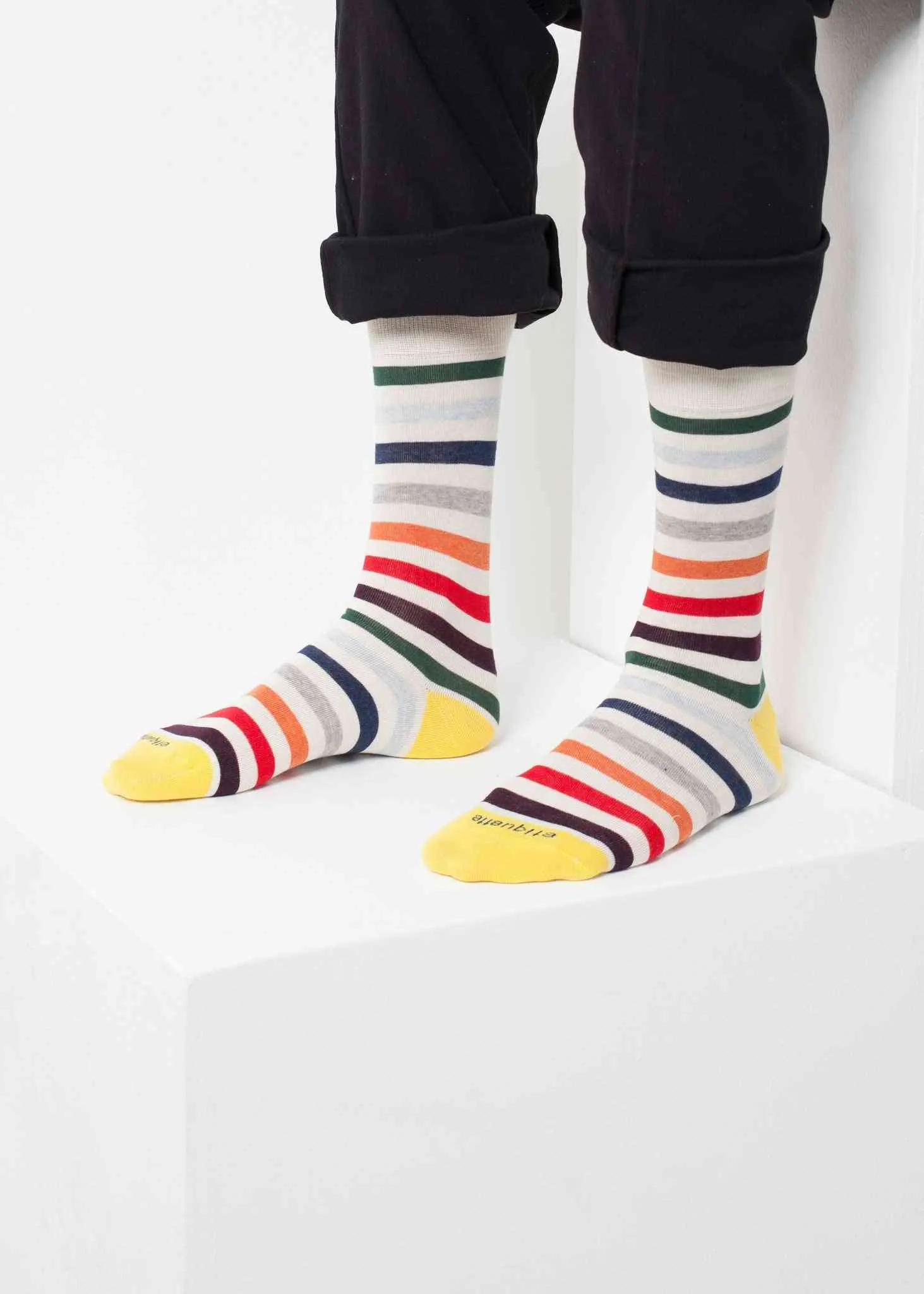 East River Stripe Sock