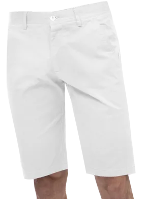 EJ Samuel White Chino Short Pants CHS01