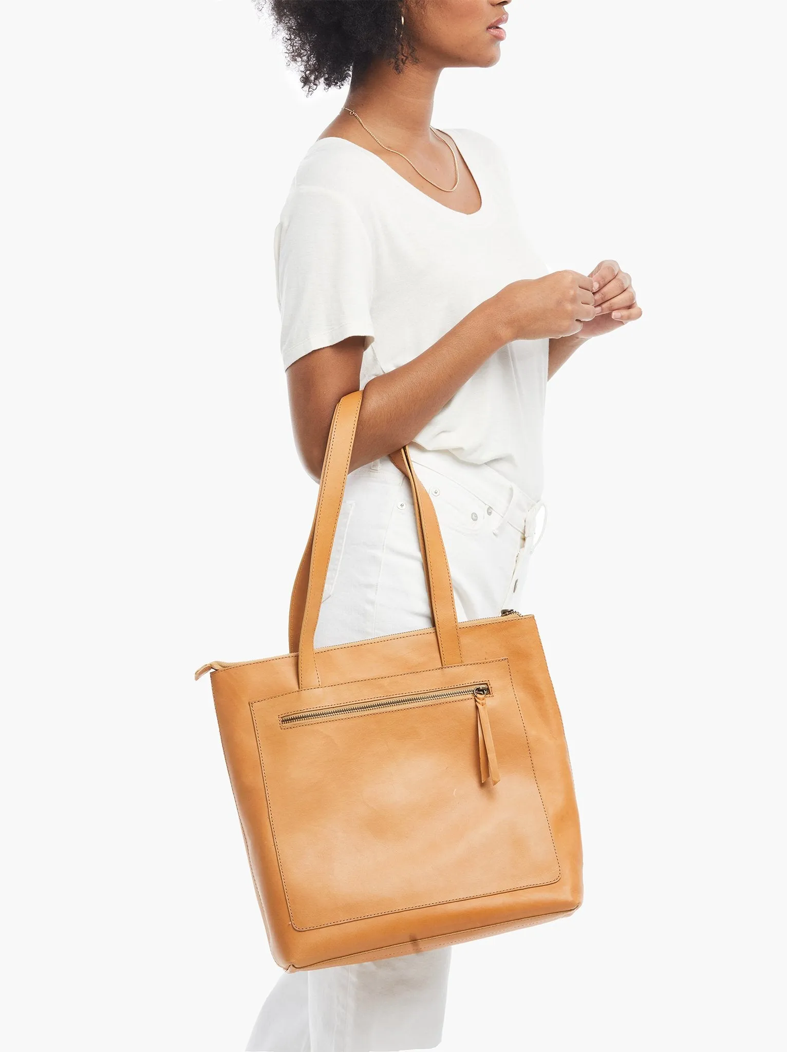 Elvia Top Zip Tote