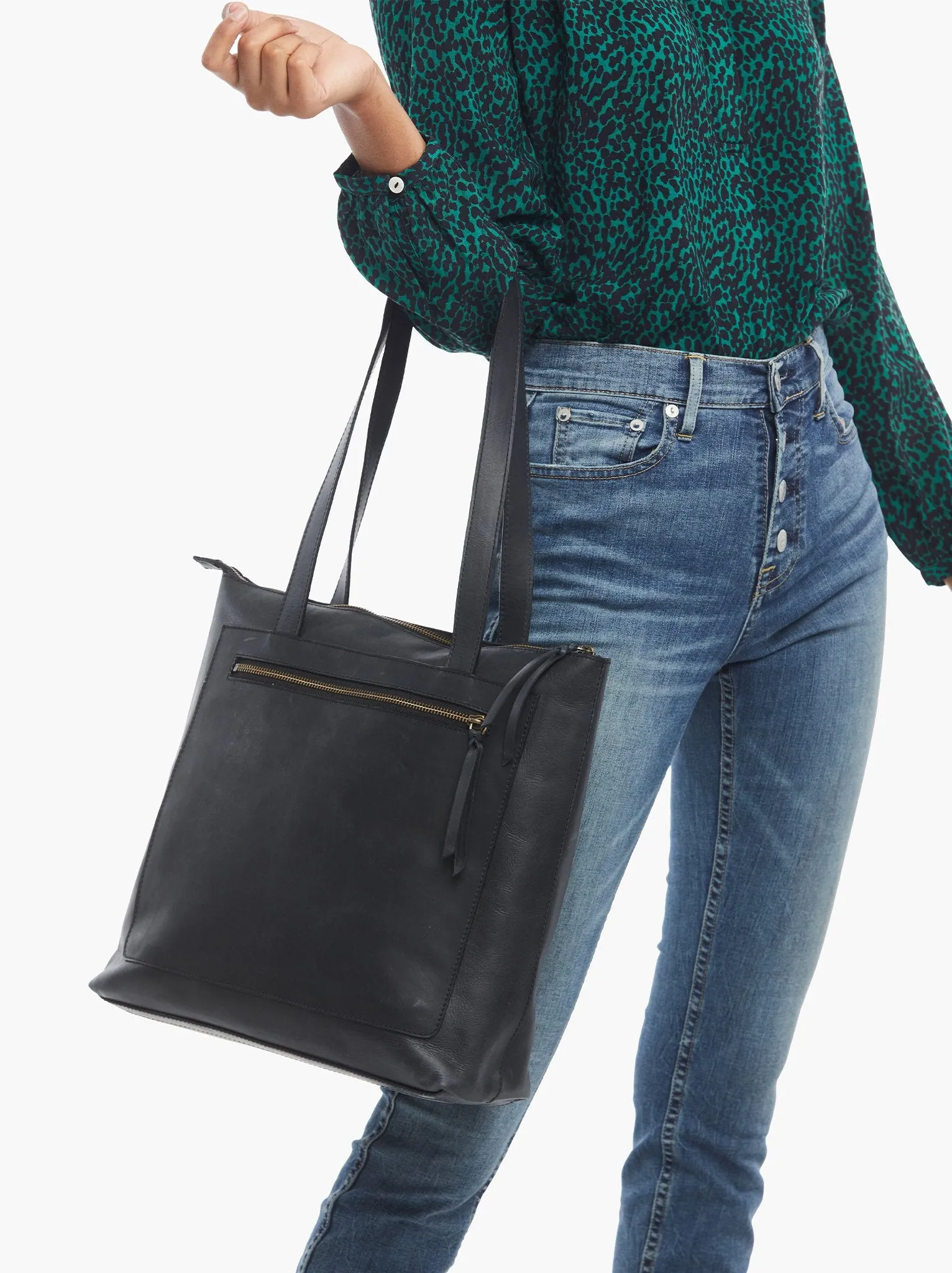 Elvia Top Zip Tote