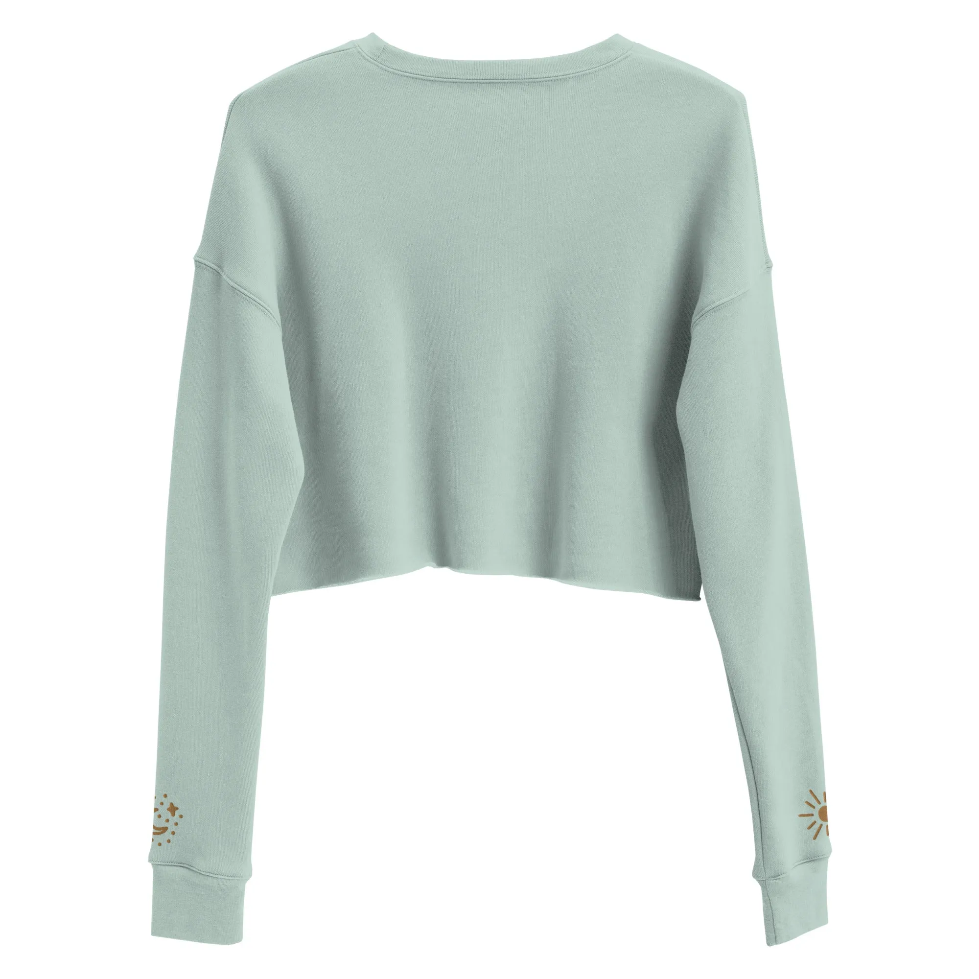 Embroidered Crop Sweatshirt - TWCC