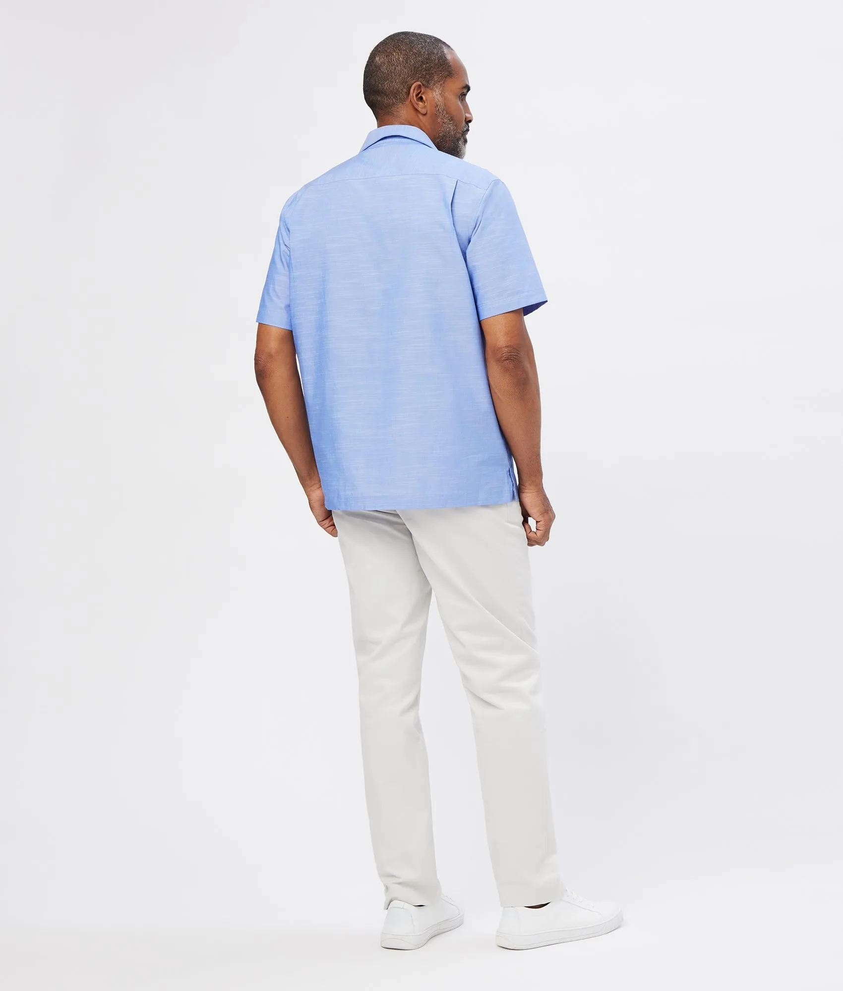 Flat Front 'Fordham' Easy-Cary Chino Twill Pant with Magnetic Closures - Stone