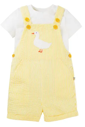 Frugi Baby Boys Godrevy Dungaree Outfit