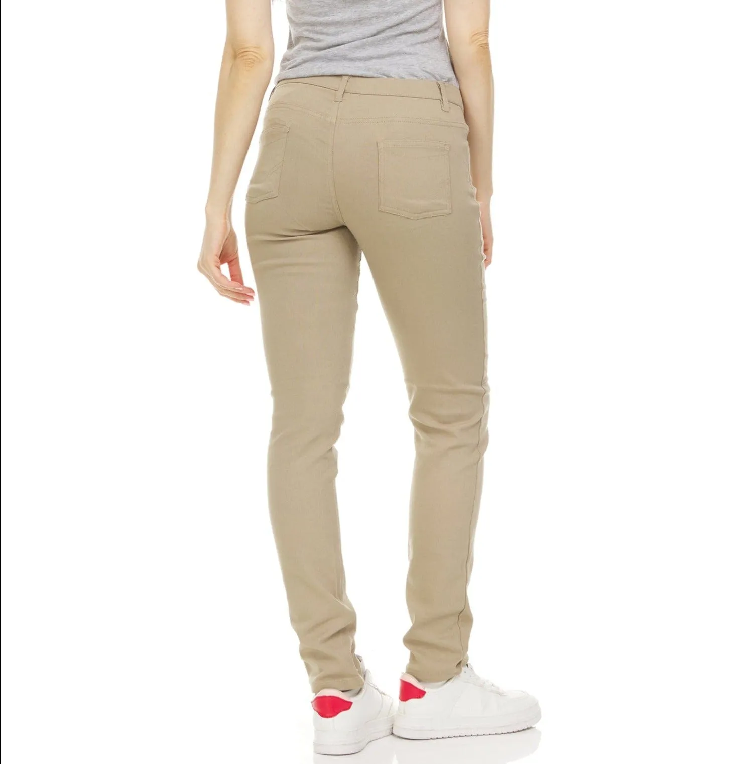 Girl's Super Stretch Skinny 5-Pocket Uniform Soft Chino Pant