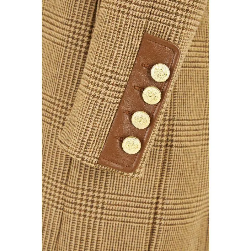 Holland Cooper Kempton Ladies Tweed Coat - Tawny