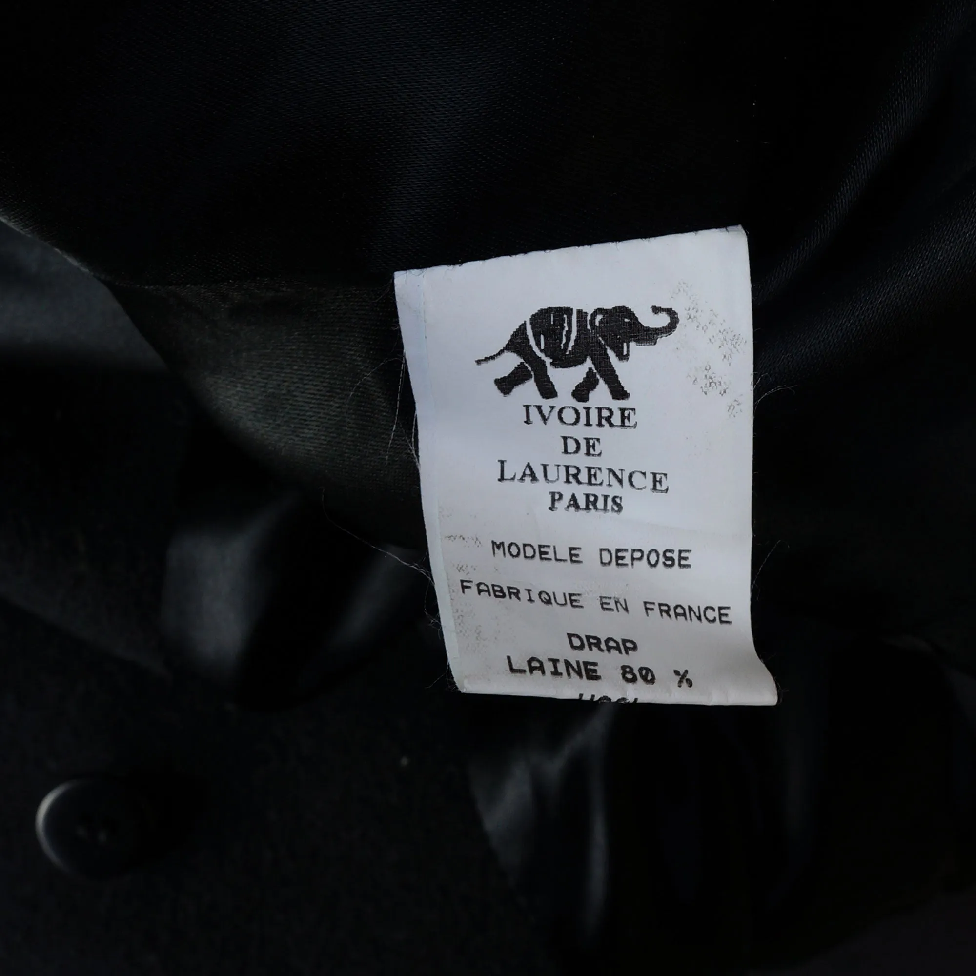 IVOIRE DE LAURENCE CASHMERE BLEND COAT