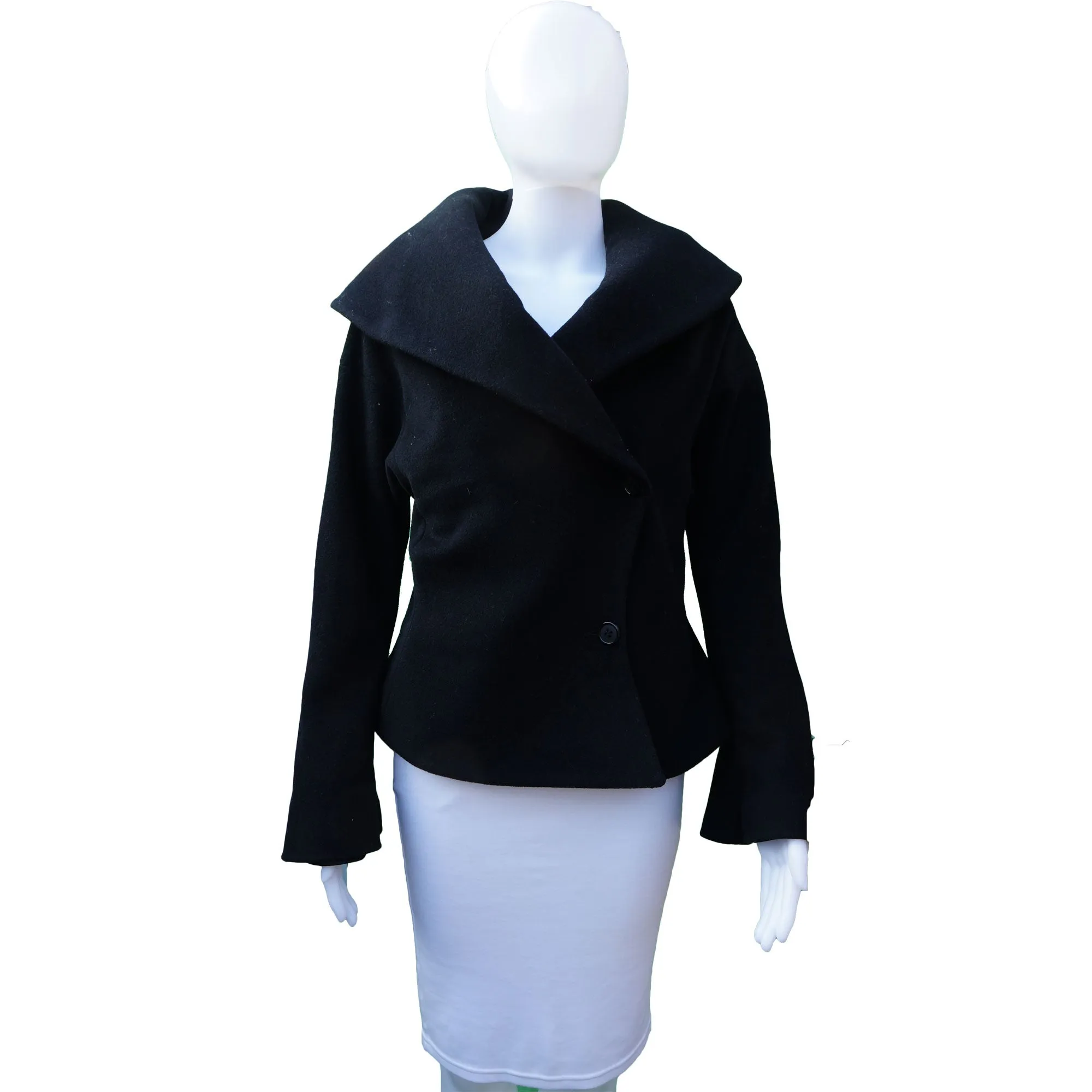 IVOIRE DE LAURENCE CASHMERE BLEND COAT