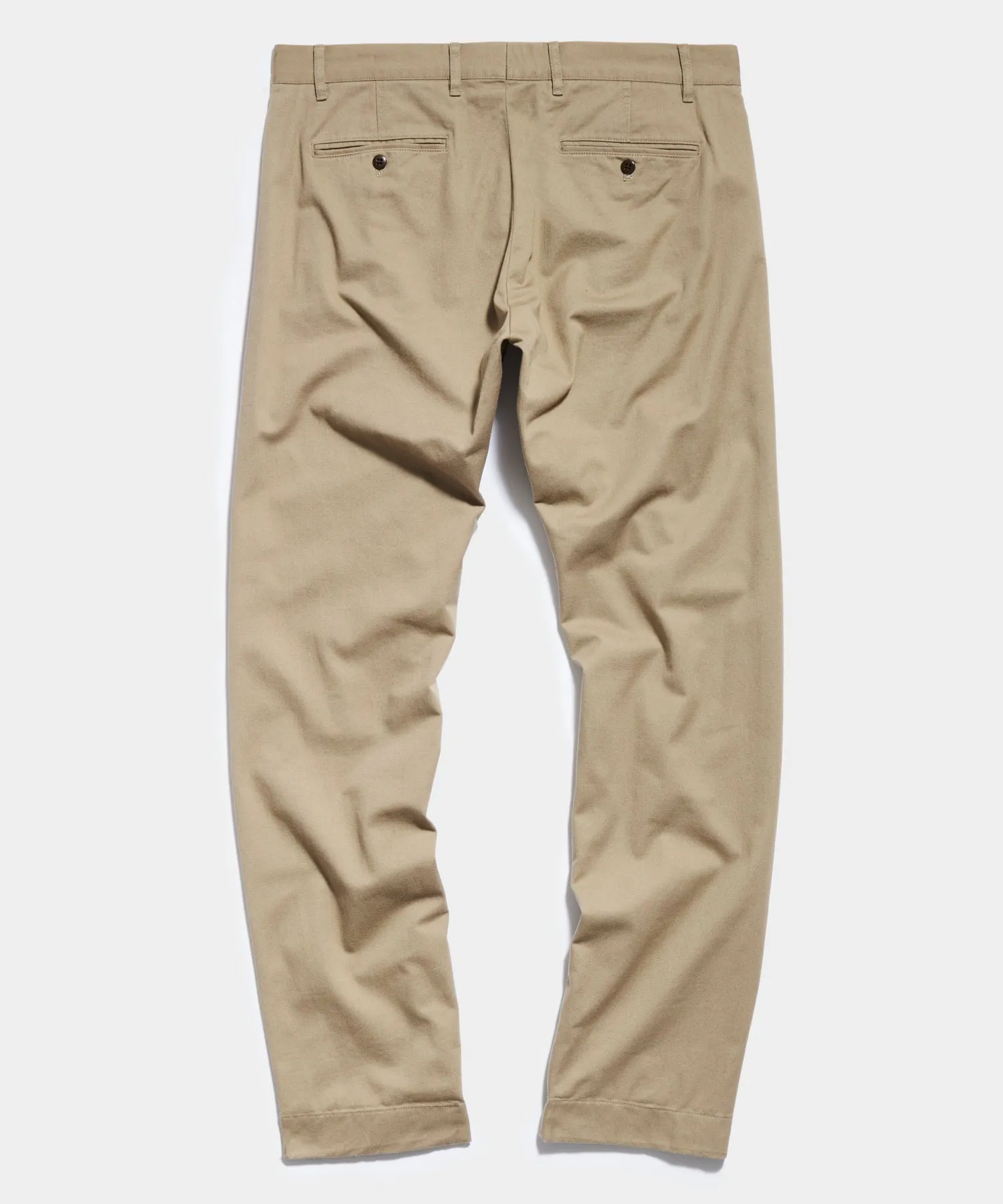 Japanese Relaxed Fit Selvedge Chino in Khaki