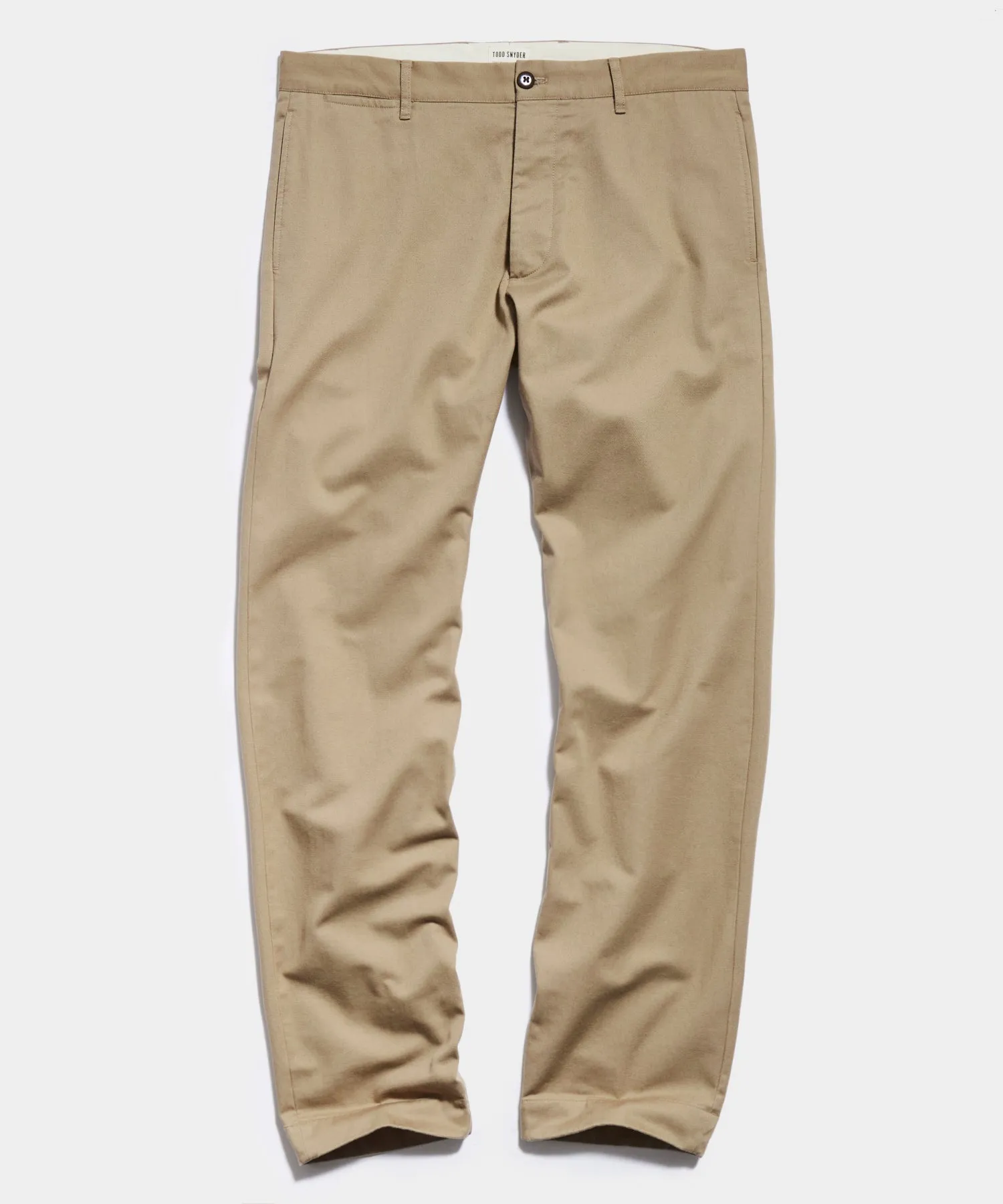 Japanese Relaxed Fit Selvedge Chino in Khaki