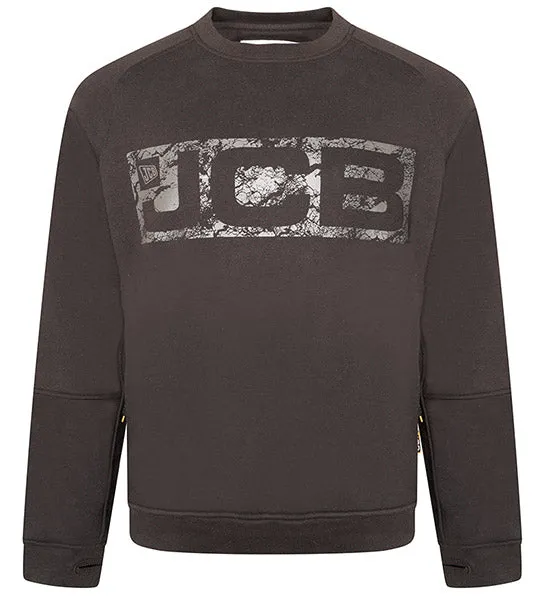 JCB Workwear Trade Crew Neck Sweatshirt Jumper JCB Branded