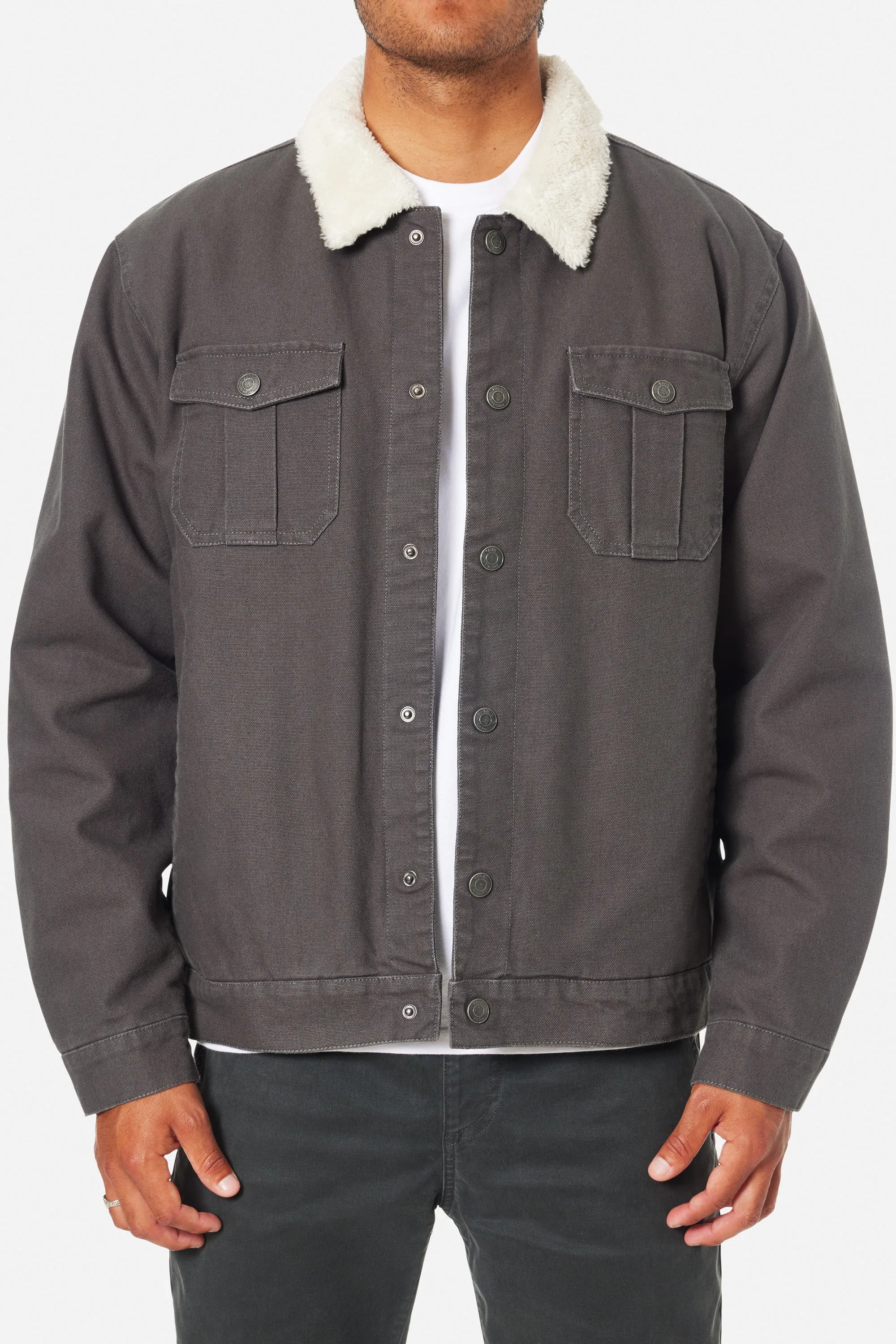 KATIN HARRIS CANVAS JACKET - BLACK WASH