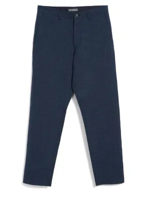 KEN | Wide Cut Trousers | Crinkle Blue